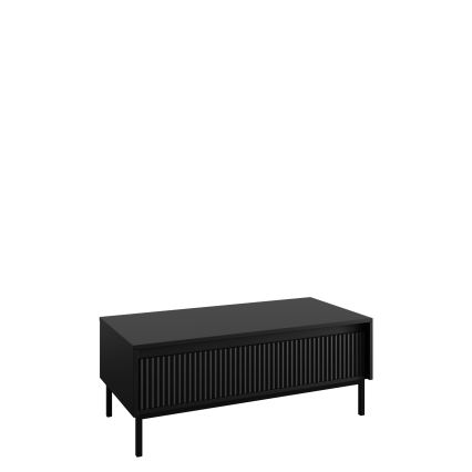 Konferenču galdiņš OZMI 40x100 cm melns
