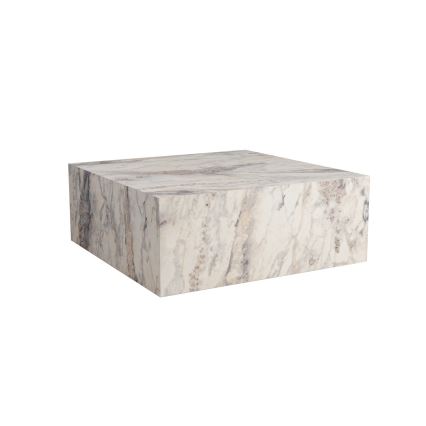 Konferenču galdiņš PRIZMA 90x90 cm marmors