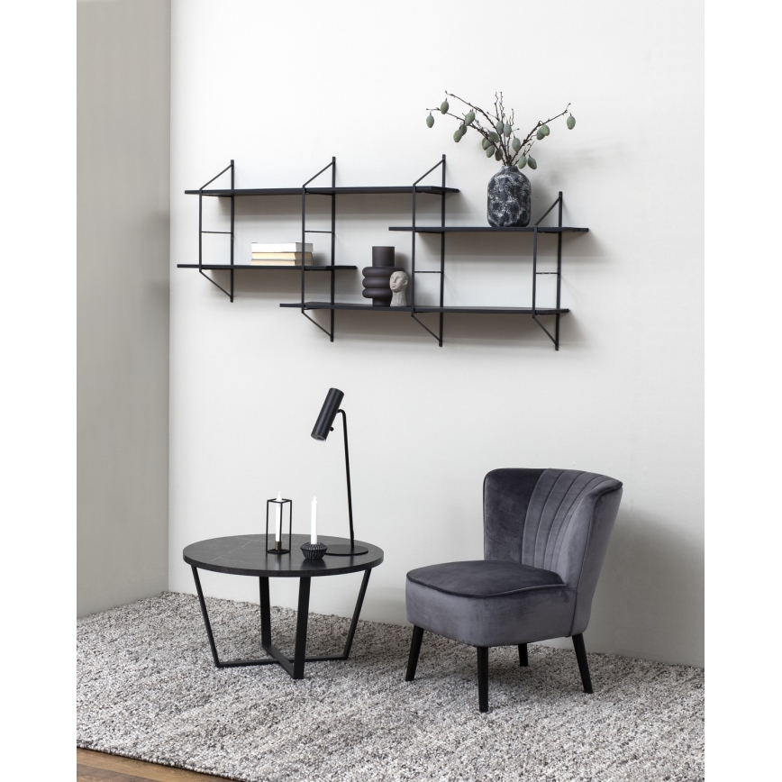 Konferenču galdiņš TINO antracīts