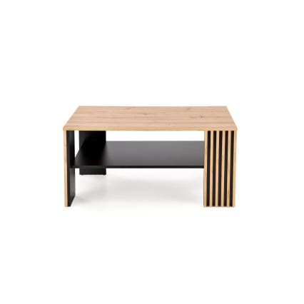 Konferenču galds FORMA 110x65 cm brūns/melns