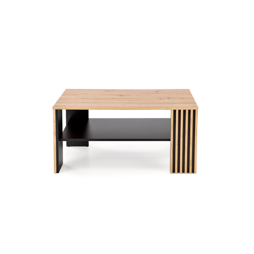 Konferenču galds FORMA 110x65 cm brūns/melns
