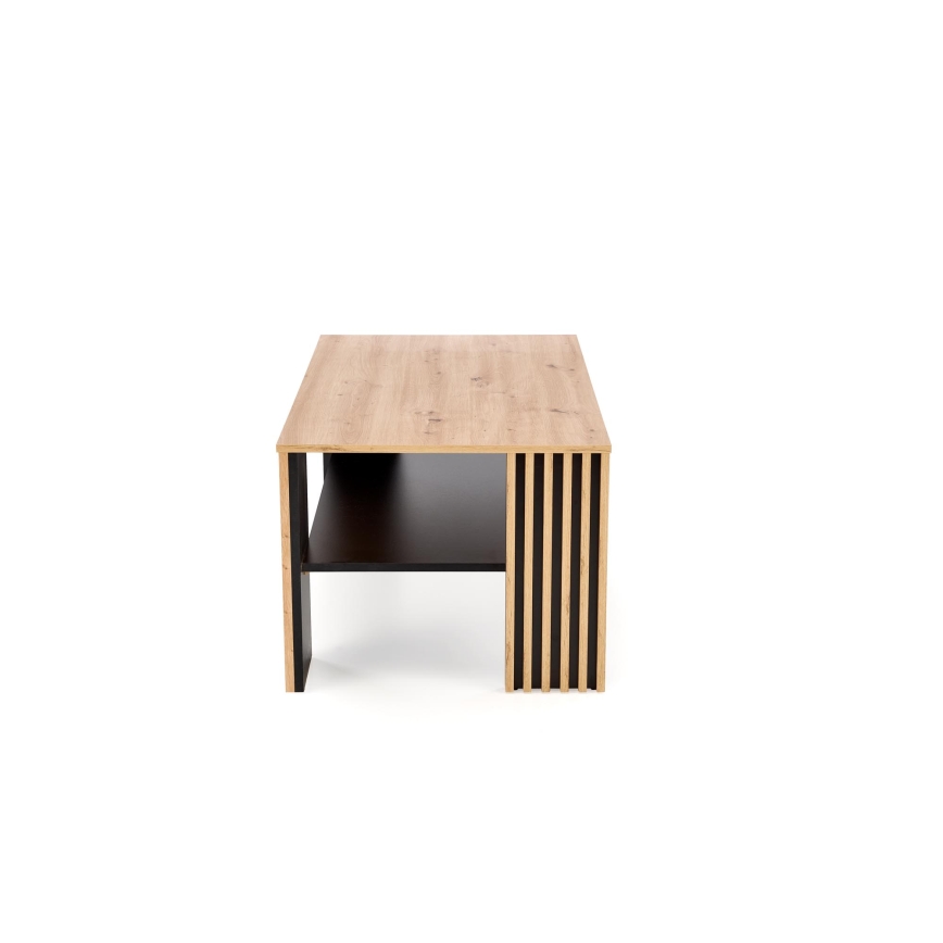 Konferenču galds FORMA 110x65 cm brūns/melns