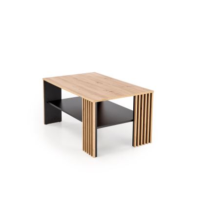 Konferenču galds FORMA 110x65 cm brūns/melns