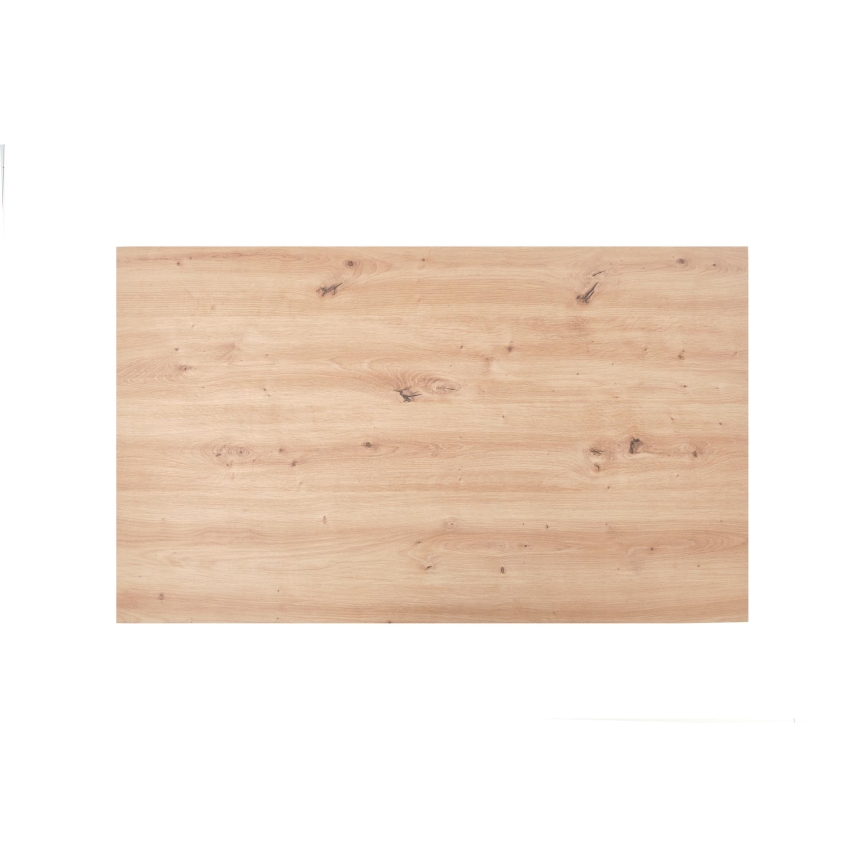 Konferenču galds FORMA 110x65 cm brūns/melns