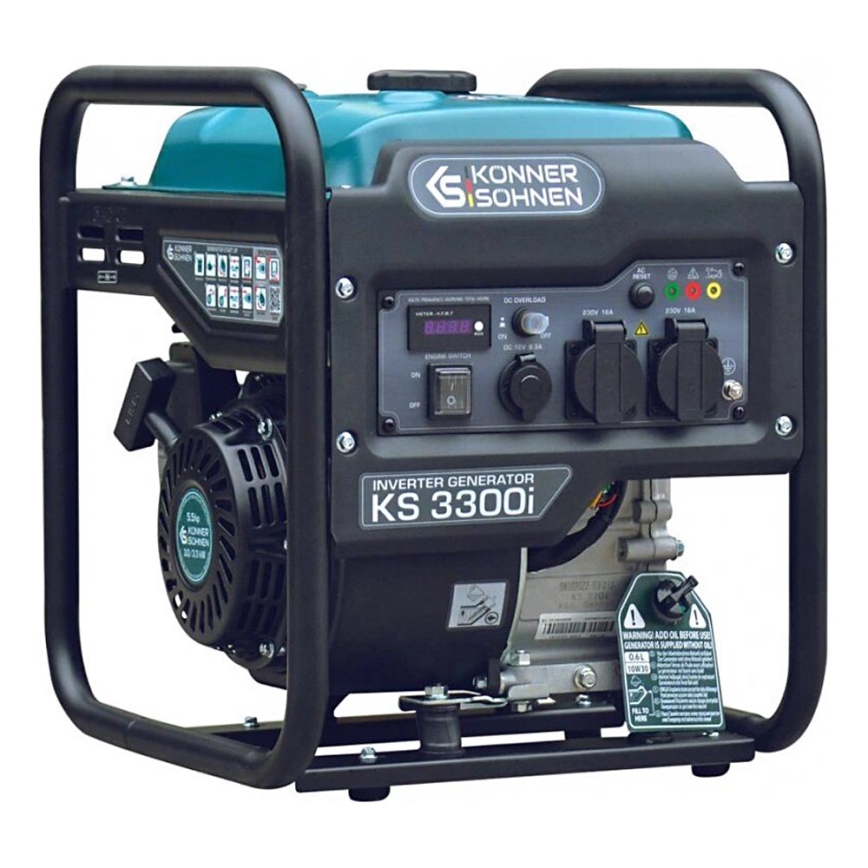 Könner & Söhnen 12111 - Invertora elektroģenerators KS 3300i 3300W