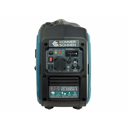 Könner & Söhnen KS7869 - Gāzes un degvielas invertora elektriskais ģenerators KS 2000iG S 2000W