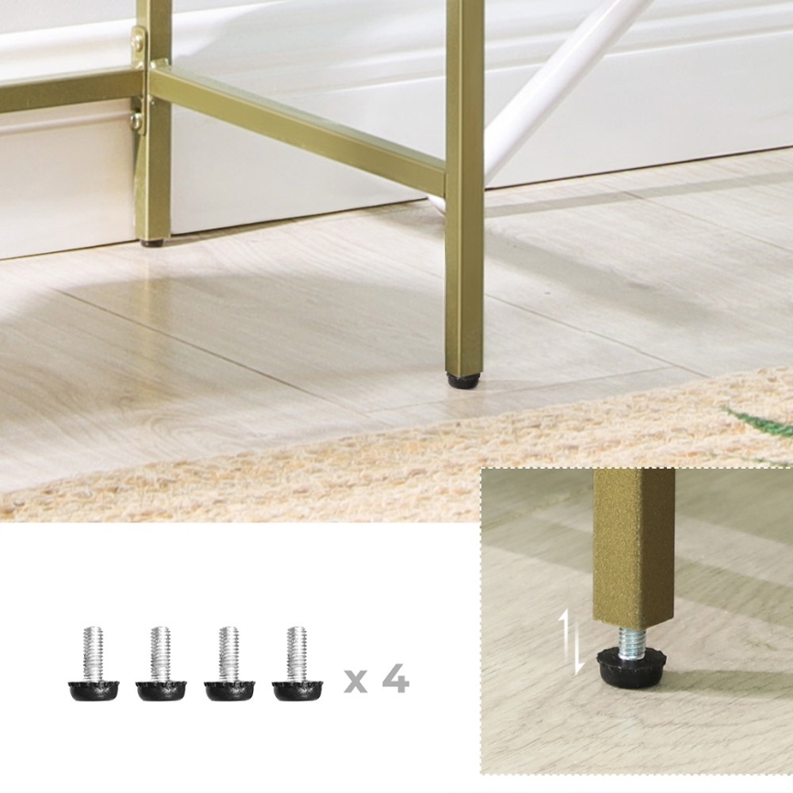 Konsoles galdiņš CIREL zelta