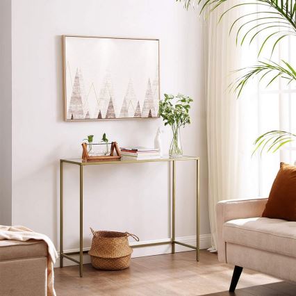 Konsoles galds CIREL zelta