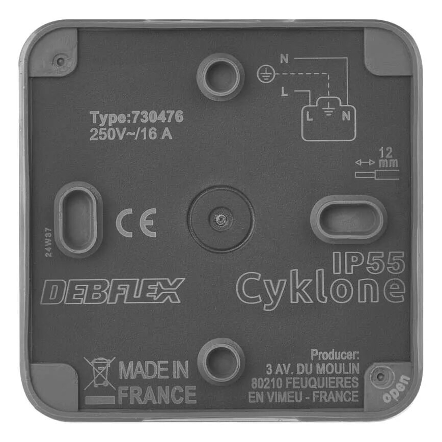 Kontaktligzda mitrai videi IP55