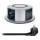 Kontaktligzdas kolonna galda virsmai ar Qi bezvadu uzlādi 3x230V + 1xUSB-A + 1xUSB-C sudraba/melna
