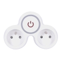 Kontaktligzdas sadalītājs 2x10A/230V