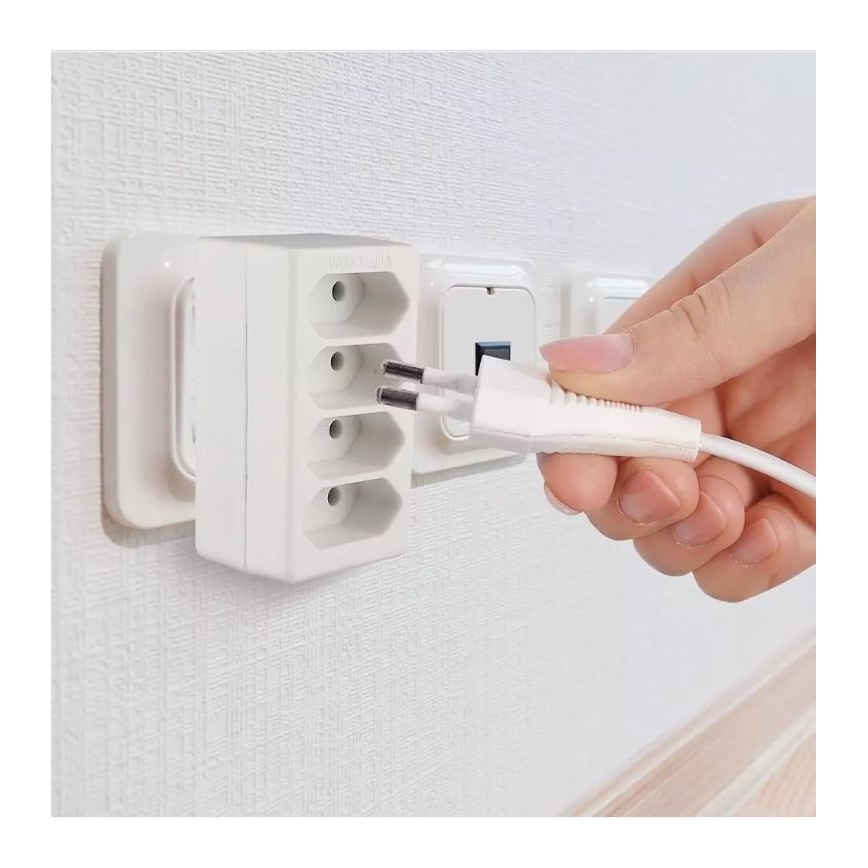 Kontaktligzdas sadalītājs 4x2,5A/230V