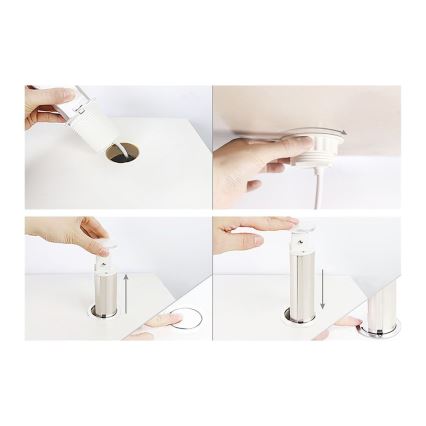 Kontaktligzdu stabs galdam, 3x230 V