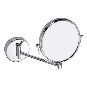 Kosmētiskais spogulis 23,2 x 26,5 cm, sudraba krāsa