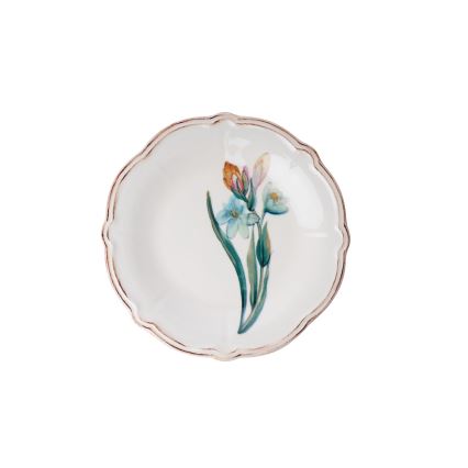 Krāsaina 18 daļu porcelāna servīze