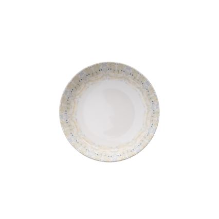 Krāsaina porcelāna 12 daļu galda servīze
