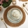 Krāsains 18 daļu porcelāna trauku komplekts