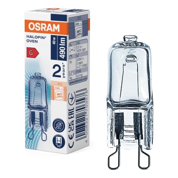 Krāsns spuldze HALOPIN G9/40W/230V 2700K - Osram