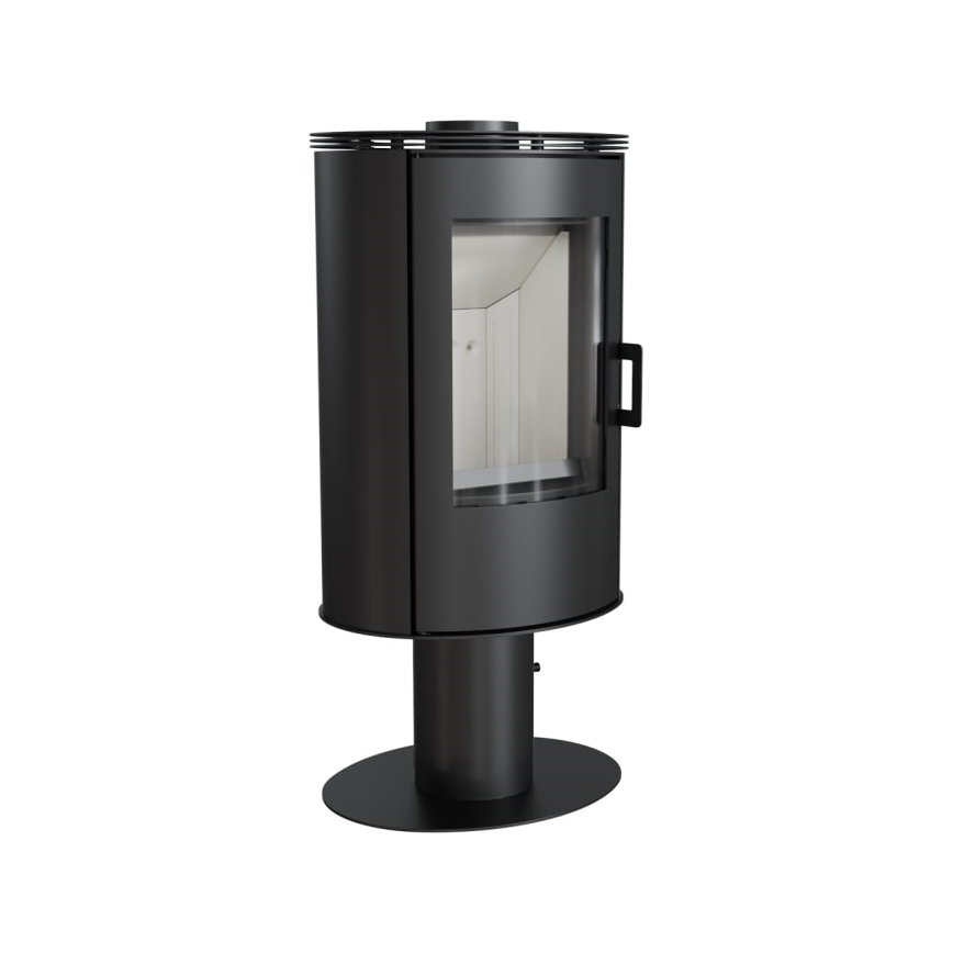 Kratki - Tērauda kamīna krāsns 8kW 150mm
