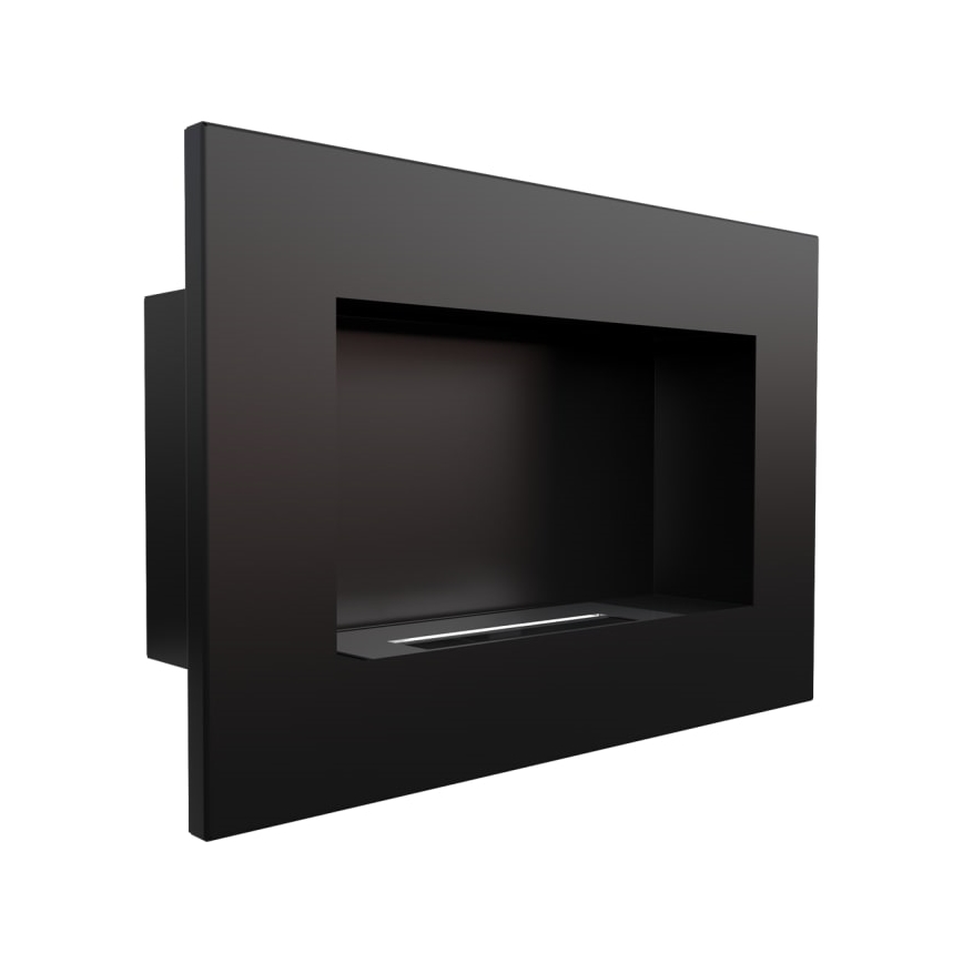 Kratki - Iebūvējams BIO Kamīns 40x60 cm 2kW melna