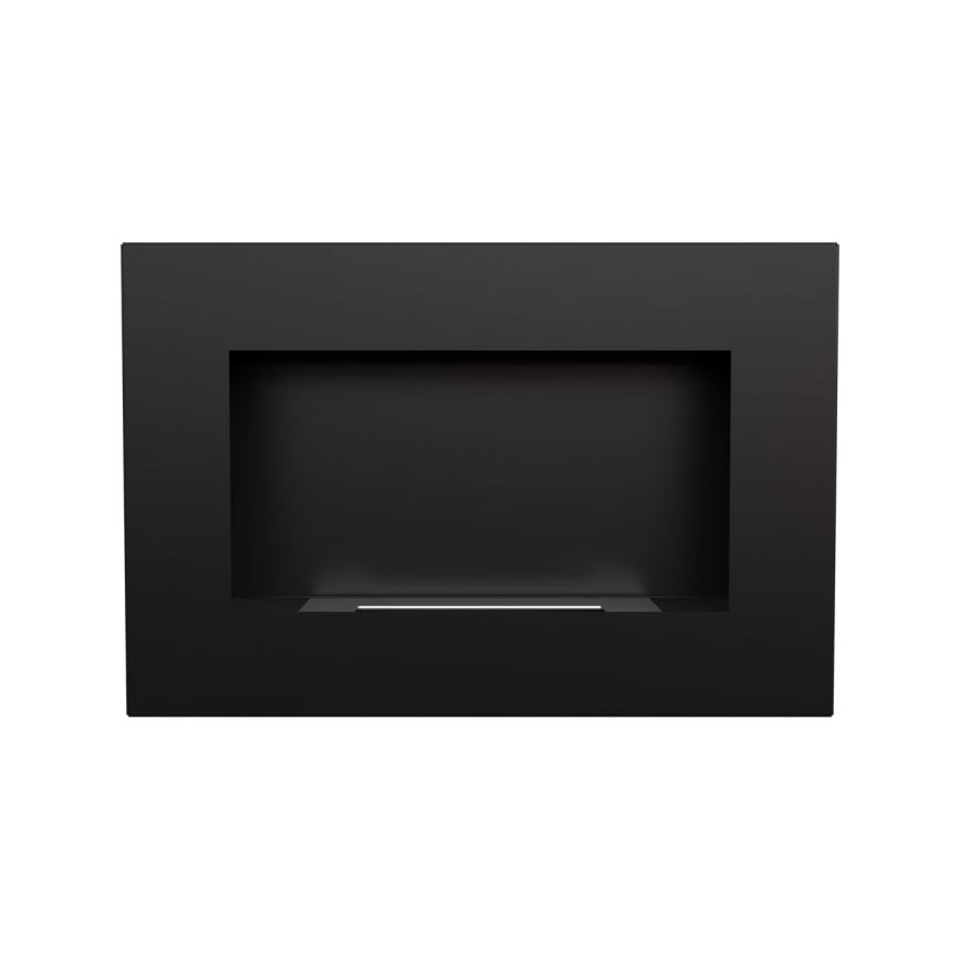 Kratki - Iebūvējams BIO Kamīns 40x60 cm 2kW melna