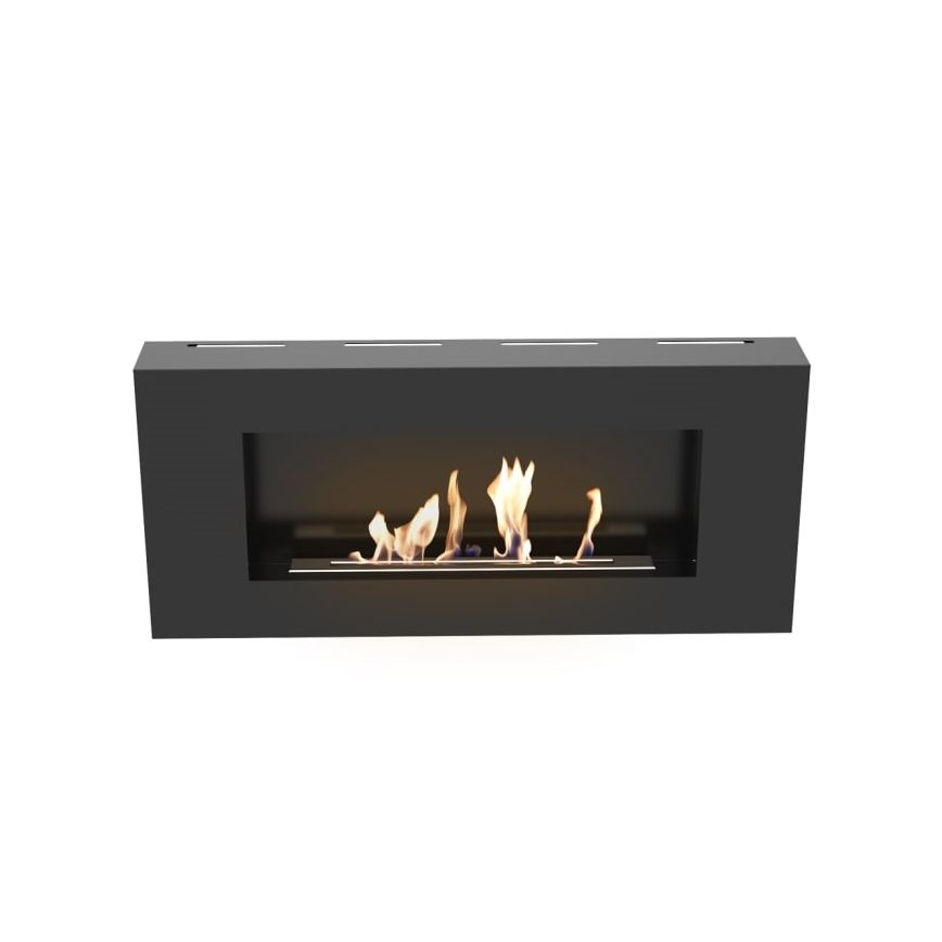 Kratki - Sienas BIO Kamīns 40x90 cm 1,5kW melna