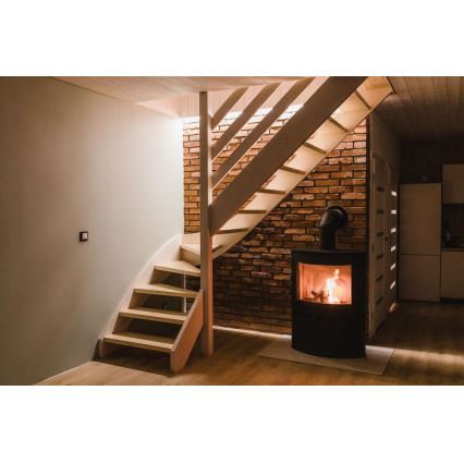 Kratki - Tērauda kamīna krāsns 10kW 150mm
