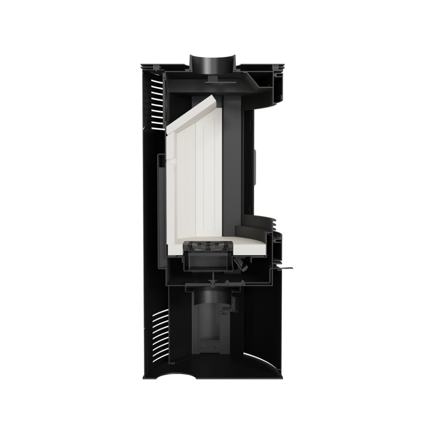 Kratki - Tērauda kamīns 10kW 150mm