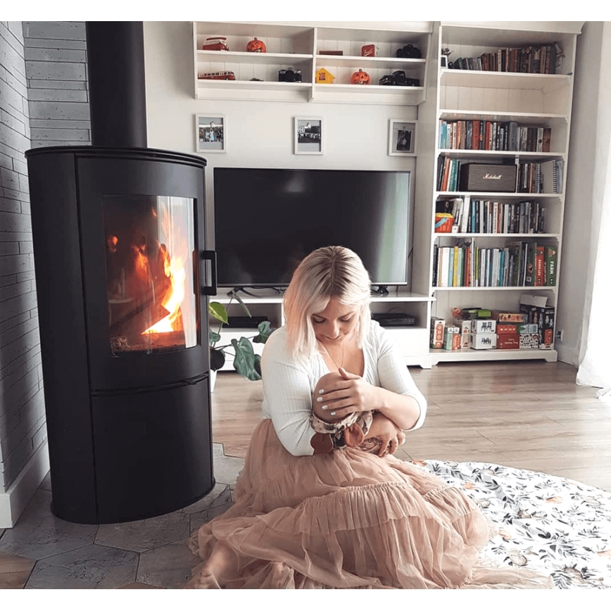 Kratki - Tērauda kamīns 8kW 150mm