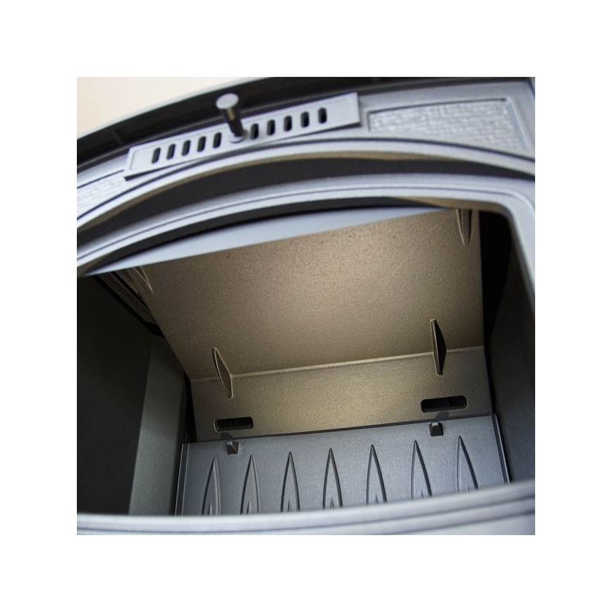 Kratki - Čuguna kamīns 8kW 130mm