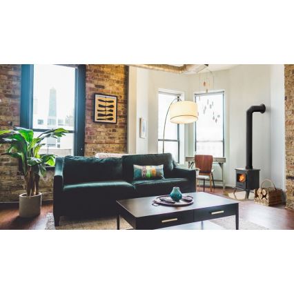 Kratki - Čuguna kamīnu krāsns 5kW 130mm