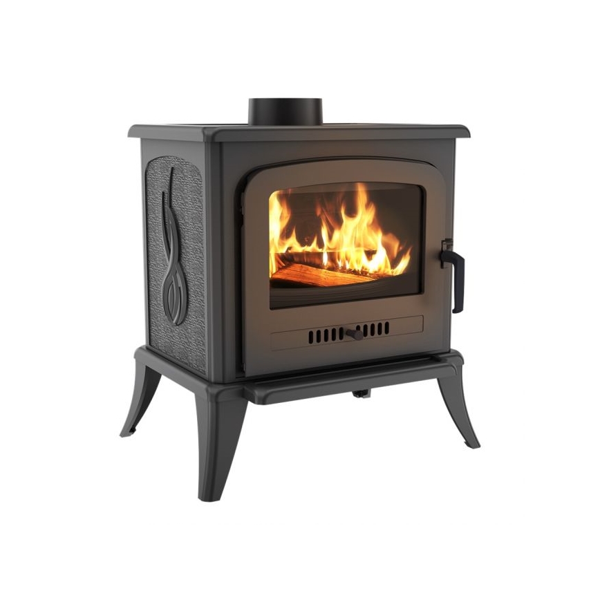 Kratki - Čuguna kamīnu krāsns 5kW 130mm