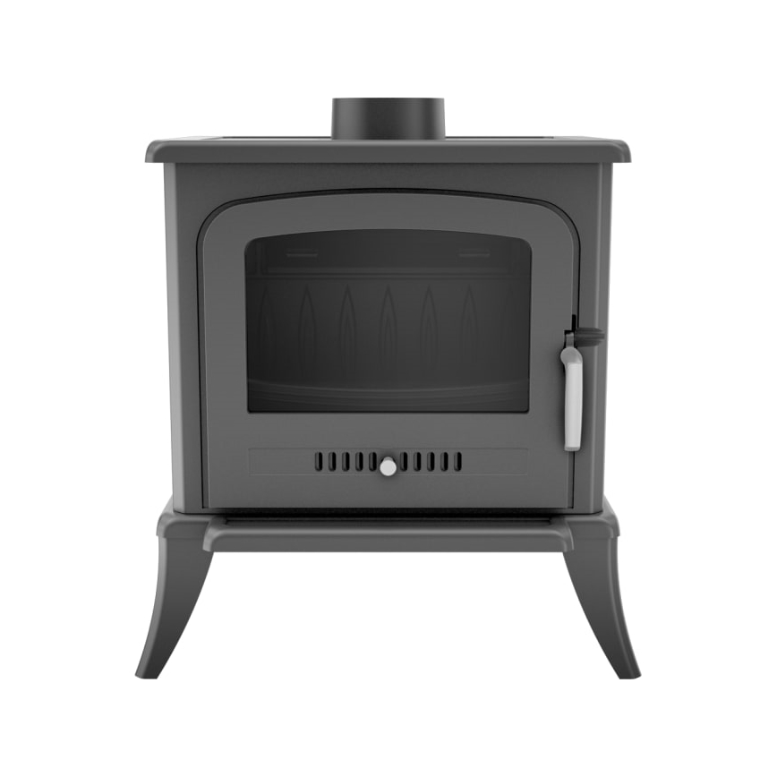 Kratki - Čuguna kamīnu krāsns 5kW 130mm