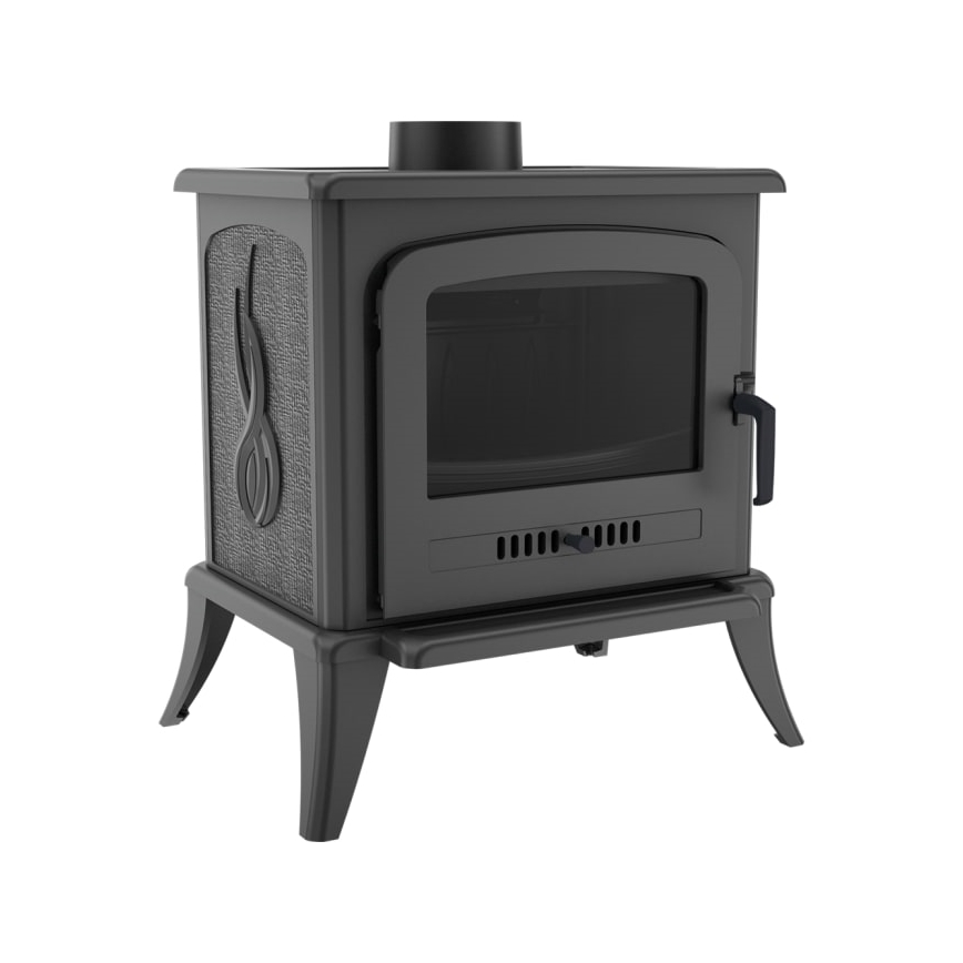 Kratki - Čuguna kamīns 5kW 130mm