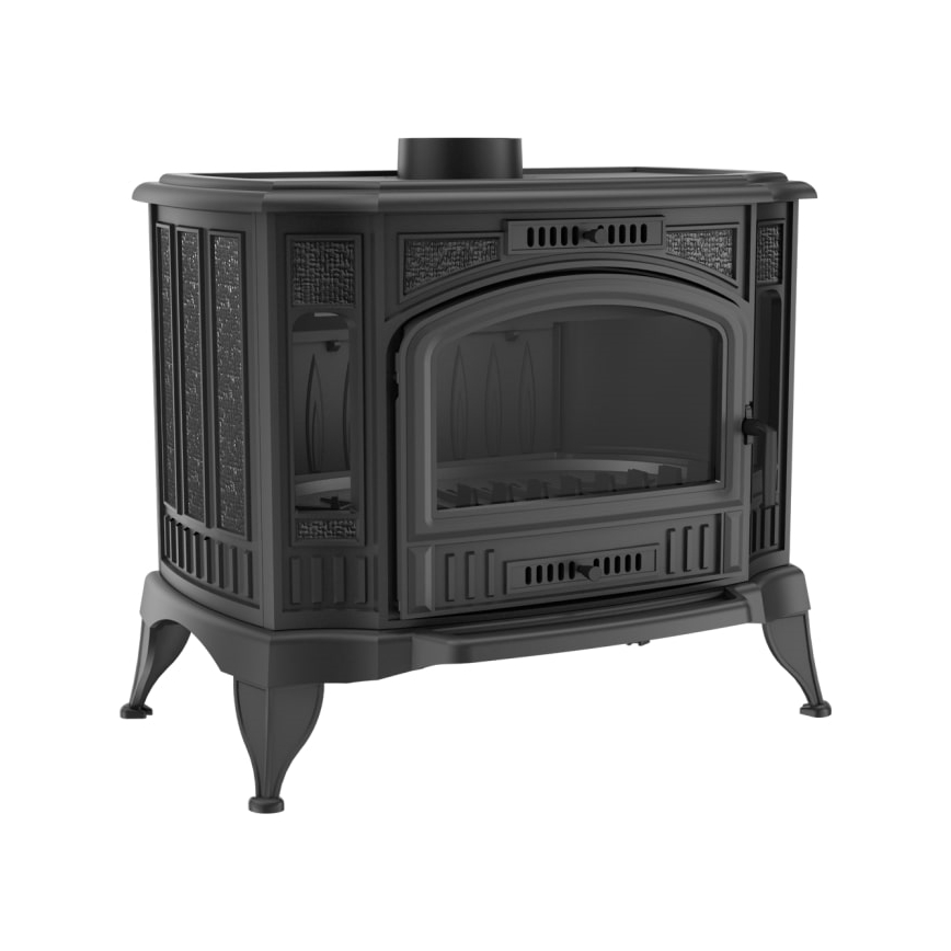 Kratki - Čuguna kamīns 10kW 150mm