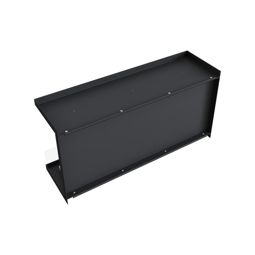 Kratki - Iebūvējams BIO Kamīns 50x100 cm 7kW melna