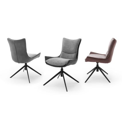 Krēsli ZAIRA, 2 gab., brūni/sarkani