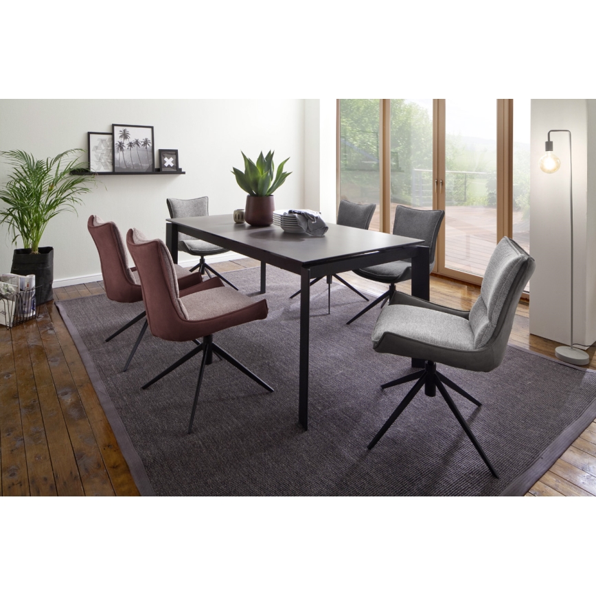 Krēsli ZAIRA, 2 gab., pelēki