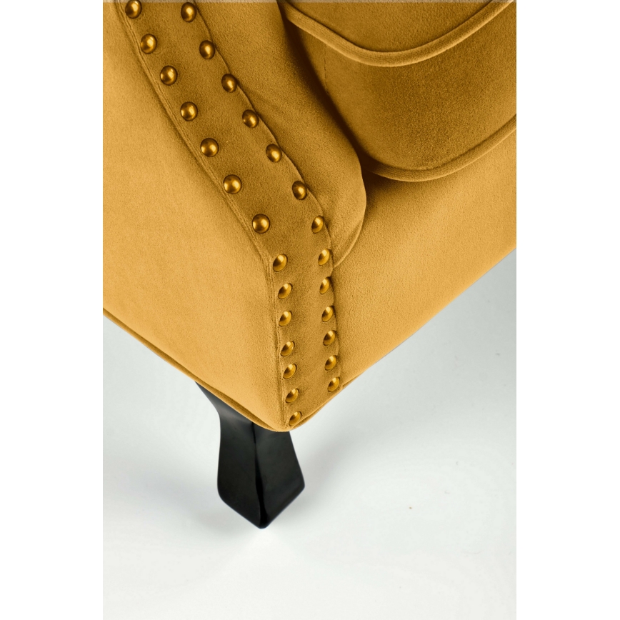 Krēsls CLARUS — dzeltens