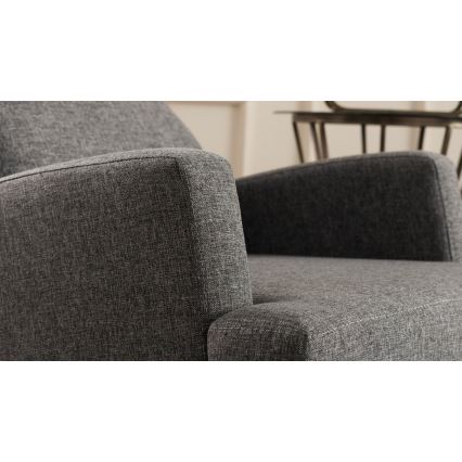 Krēsls PULA tumši pelēks