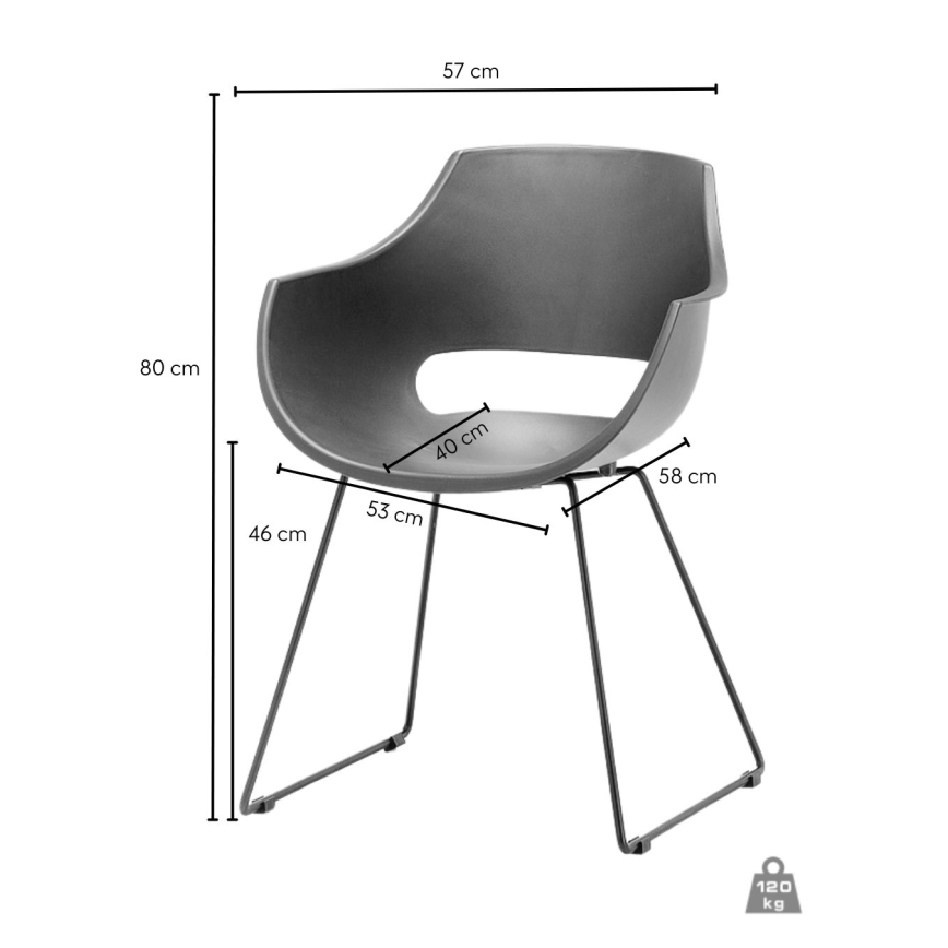 Krēsls ROCKY 1 gab. taupe