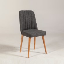 Krēsls VINA 85x46 cm antracīta/bēšs