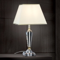 Kristāla galda lampa VERONIQUE 1xE27/60W/230V krēmkrāsa/zelta
