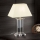 Kristāla galda lampa VERONIQUE 1xE27/60W/230V krēmkrāsa/zelta