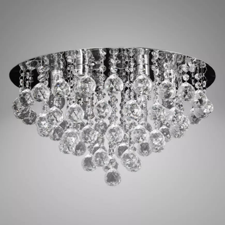 Kristāla griestu lampa 6xE14/60W/230V