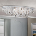 Kristāla griestu lampa CRYSTALRIVER 21xG9/40W/230V spīdīgi hromēts