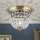 Kristāla griestu lampa PLAFOND 1xE27/40W/230V d. 26 cm bronza