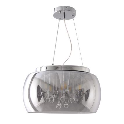 Kristāla lustra ar auklu ROMEO 6xG9/8W/230V