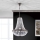 Kristāla lustra ar ķēdi ARILA 3xE27/60W/230V d. 40 cm brūna/patina