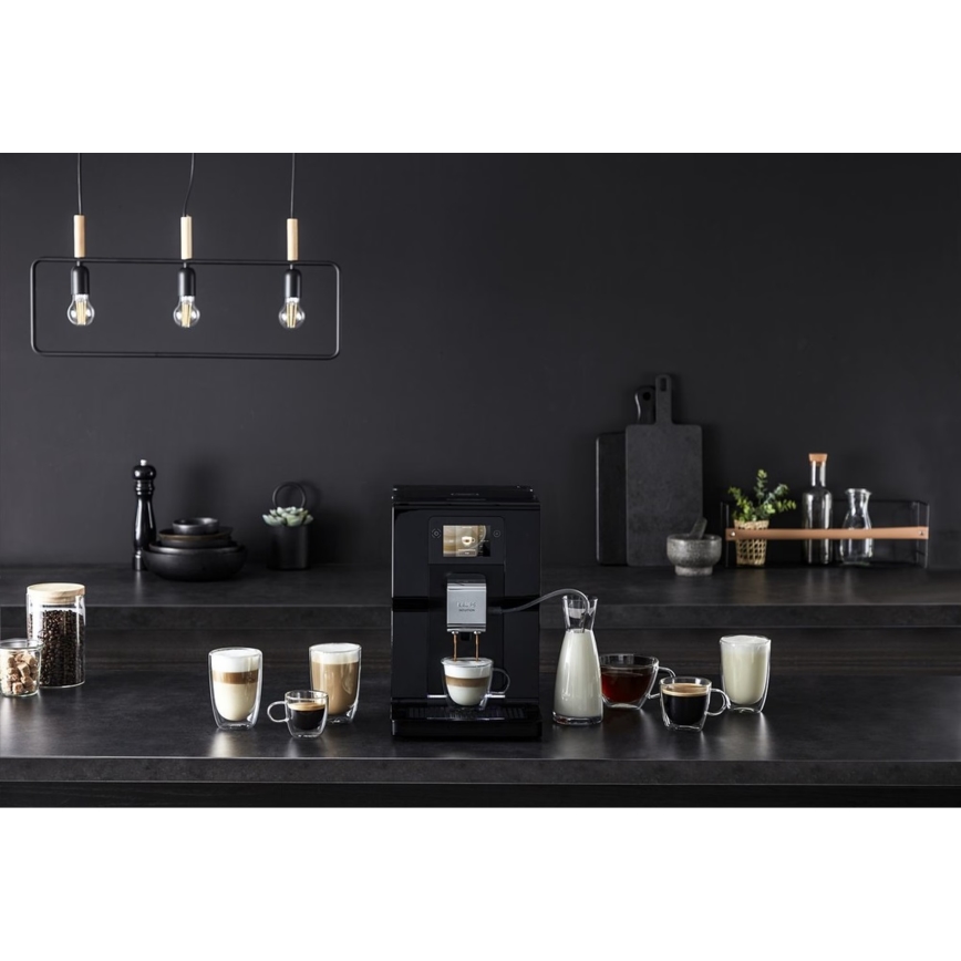 Krups - Automātiskais kafijas automāts ar piena konteineru INTUITION PREFERENCE 1450W/230V melna